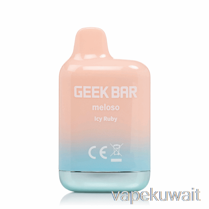Geek Bar Meloso Mini 1500 مجموعة كبسولات Icy Ruby Vape للاستعمال مرة واحدة